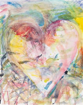 JIM DINE (1935 - ) L.A. Watercolor.